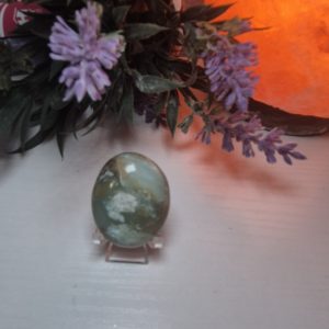 Blue Opal Palm Stone