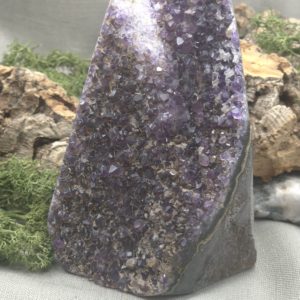 Amethyst Druzy Cut Base