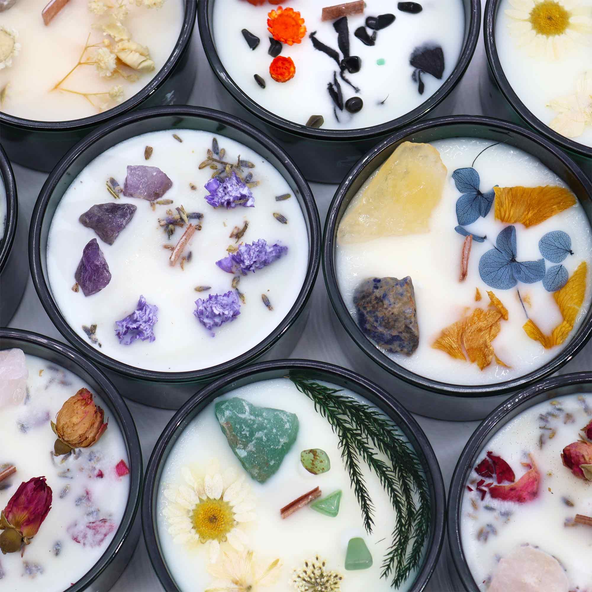 Hop Hare Crystal Magic Flower Candle - The Knight of Swords - Image 6