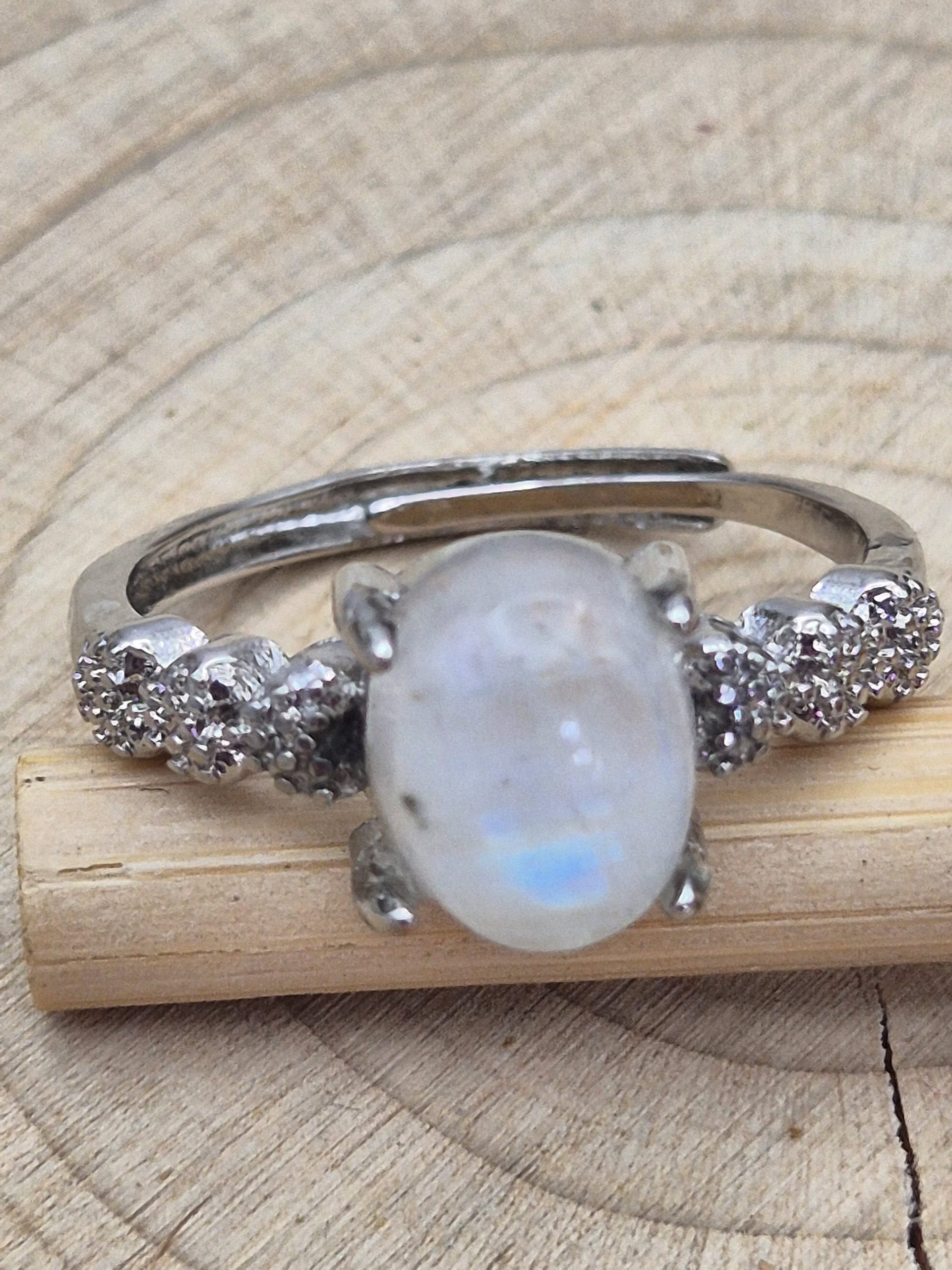 Moonstone Adjustable Ring - Image 3