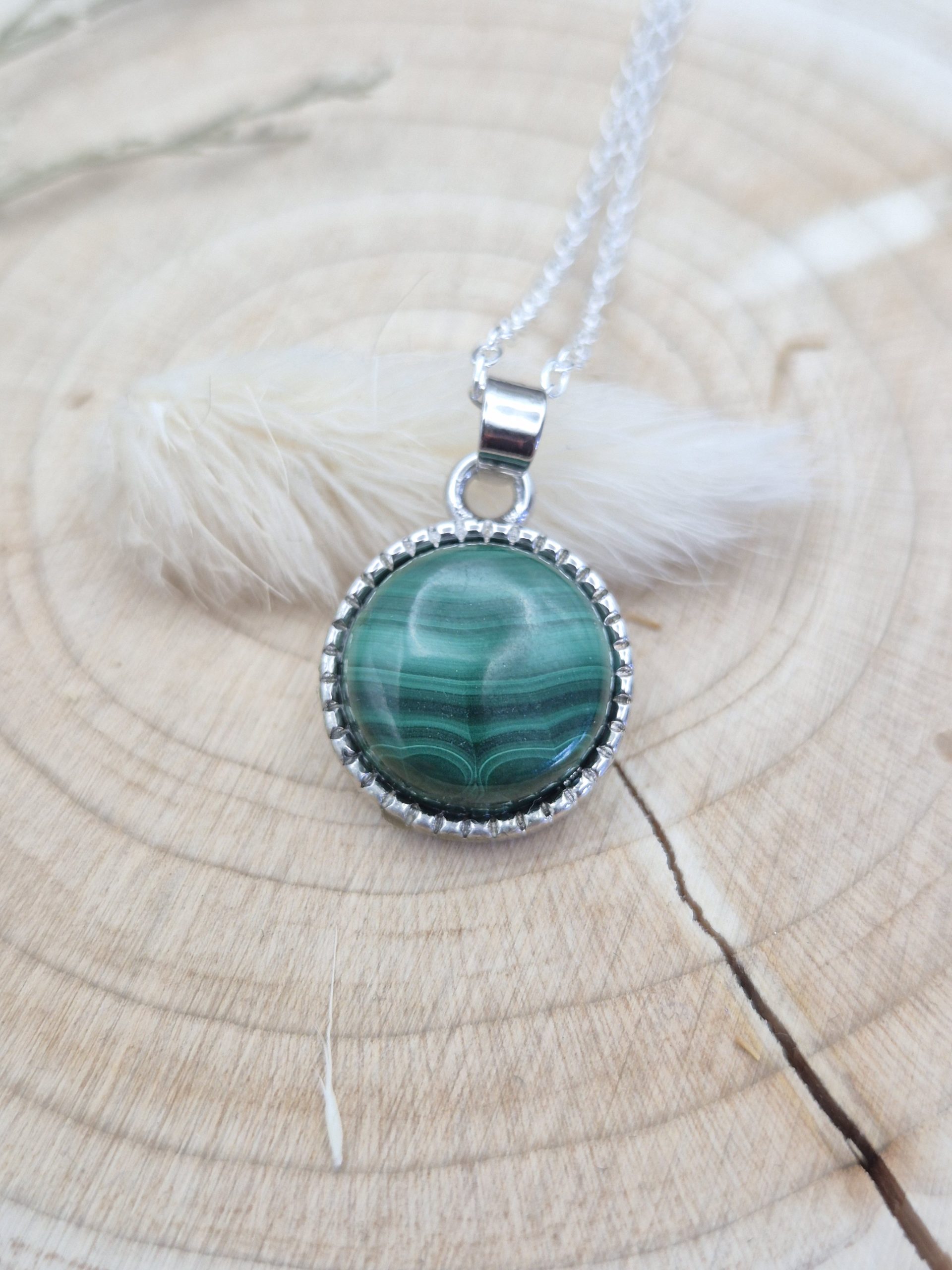 Malachite Pendant (Small) - Image 2